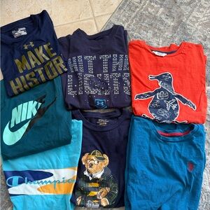 Under Armour Nike Champion Kids Graphic T-Shirts